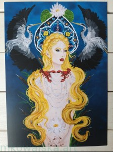 Plakat A4 - Rusałka, słowiańska nimfa wodna