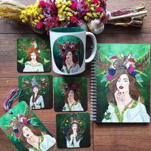 Słowiański zestaw szczodrych dobroci - Dziewanna z sarenką