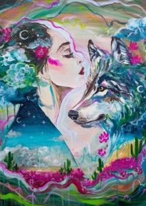 Plakat A4 - Kwitnące floksy