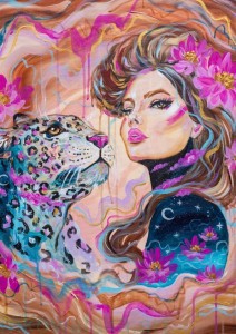 Plakat A4 - Kwiat Lotosu