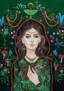 Plakat A4 - Ragna słowiańska wiedźma