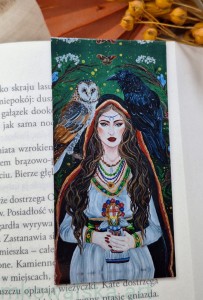 Zakładka magnetyczna - Szeptucha 10x5cm