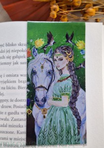 Zakładka magnetyczna - Vesna bogini wiosny 10x5cm
