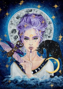 Plakat A3 - Selena Bogini Księżyca