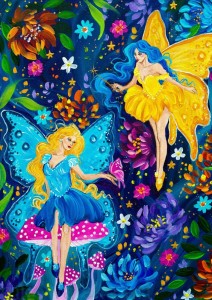 Plakat A3 - Kwietne Wróżki