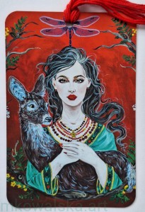 Zakładka do książki słowiańska: Opiekunka Lasu