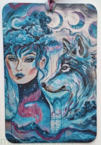 Zakładka do książki: Blask Księżyca