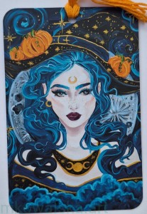 Zakładka do książki: Czarodziejka Niebieska