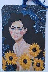 Zakładka do książki: Noc nad polem słoneczników