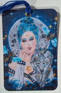 Zakładka do książki Boginie Świata: Luna rzymska bogini Księżyca