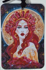 Zakładka do książki kamienie: Rubin