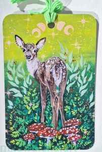 Zakładka do książki zwierzęta: Sarenka