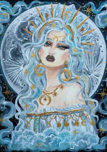 Plakat A4 Kamienie Szlachetne: Kamień Księżycowy