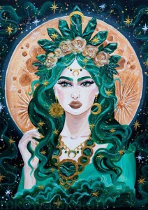 Plakat A4 Kamienie Szlachetne: Malachit