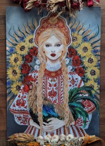 Plakat B2 - Jutrzenka słowiańska bogini świtu