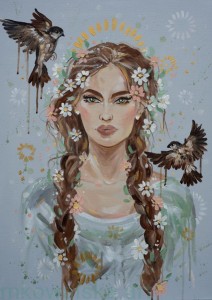 Plakat A4: Przenikanie Harmonia