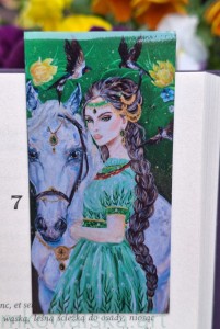 Zakładka do książki magnetyczna: Vesna bogini wiosny