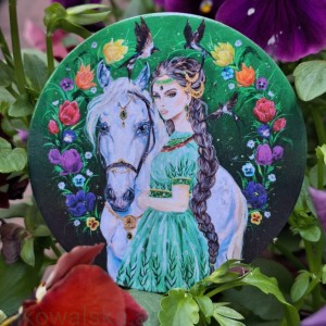 Magnes okrągły: Vesna Bogini wiosny