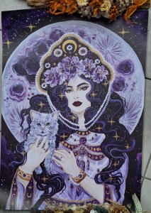 Plakat B2 70x50cm - Zorza Nocna