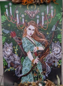 Plakat B2 70x50cm - Dziewanna Gromniczna