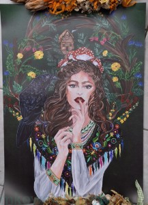 Plakat B2 70x50cm - (Baba) Jaga