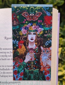 Zakładka do książki magnetyczna: Baba Jaga II