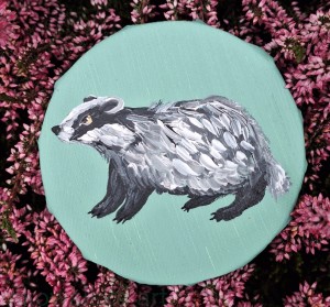 Obraz oryginalny: Borsuk Bartek o10 cm 2025