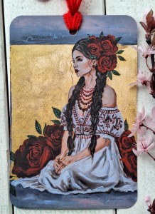 Zakładka do książki: W róży rozkwicie - Glamour Slavic Folk