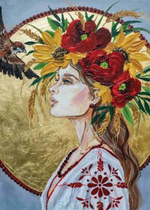 Plakat A3: Ziarna od plew - Glamour Slavic Folk