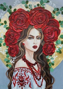 Plakat A3: Siła we mnie - Glamour Slavic Folk