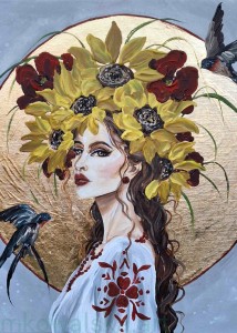 Plakat A4: Upalne lato - Glamour Slavic Folk