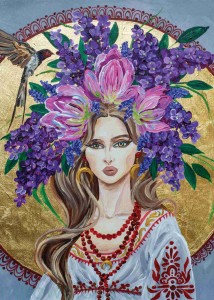 Plakat A3: Ciepły wiatr - Glamour Slavic Folk