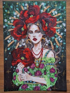 Plakat B2 70x50cm: Łąka - Słowiańska Botanika