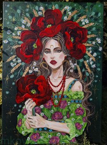 Obraz oryginalny: Łąka 70x50cm - Słowiańska Botanika 2026