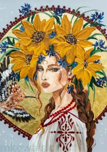 Plakat A4: Echo Wiatru - Glamour Slavic Folk