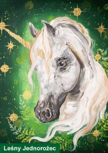 Plakat A4 - Leśny Jednorożec