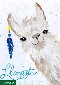 Plakat A4 - Lama 2