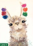 Plakat A4 - Lama 3