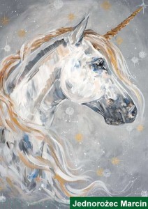Plakat A4 - Jednorożec Marcin