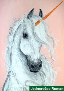 Plakat A4 - Jednorożec Roman