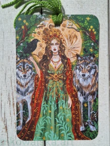 Zakładka do książki: Modlitwa do Bogini Księżyca 15x10cm