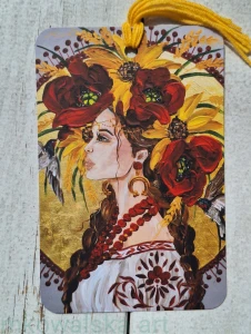Zakładka do książki: W Twoje imię kładę chleb i sól - Glamour Slavic Folk