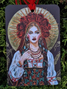 Zakładka do książki: Rosarium - Pomiędzy na miedzy