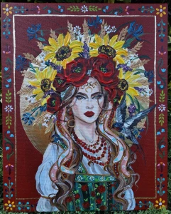 Obraz oryginalny: Słowiańskie Piękno 50x40cm 2026