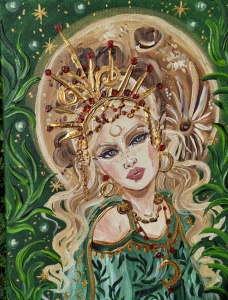 Obraz oryginalny: Królowa Elfów 40x30cm 2026