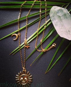 !Naszyjnik Kiedy Słońce było bogiem