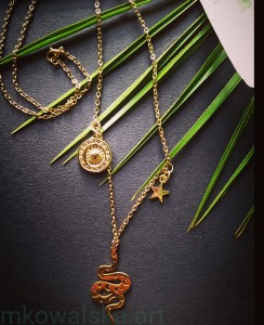 !Naszyjnik magiczny wąż